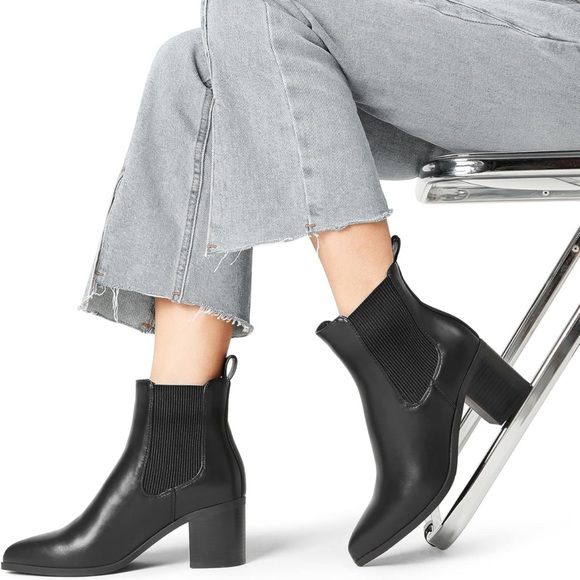 Dream Pairs - Chlesea Ankle Boots - Black - Picture 2 of 9